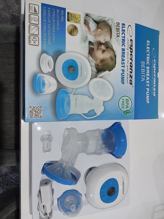 Bomba "2-EM-1" Eléctrica/Manual /Extração de Leite - ESPERANZA