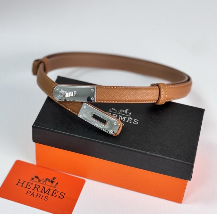Жіночий шкіряний ремінь Hermes