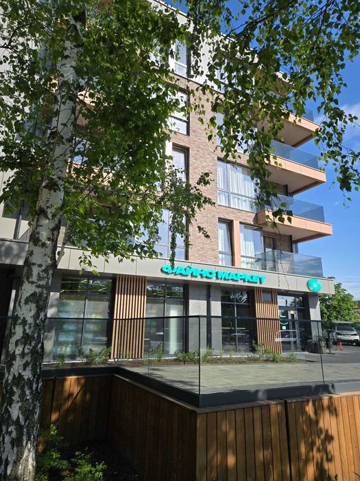 Готова, 3-к квартира з двориком, 93 м2,  Розтермінування 30 міс.