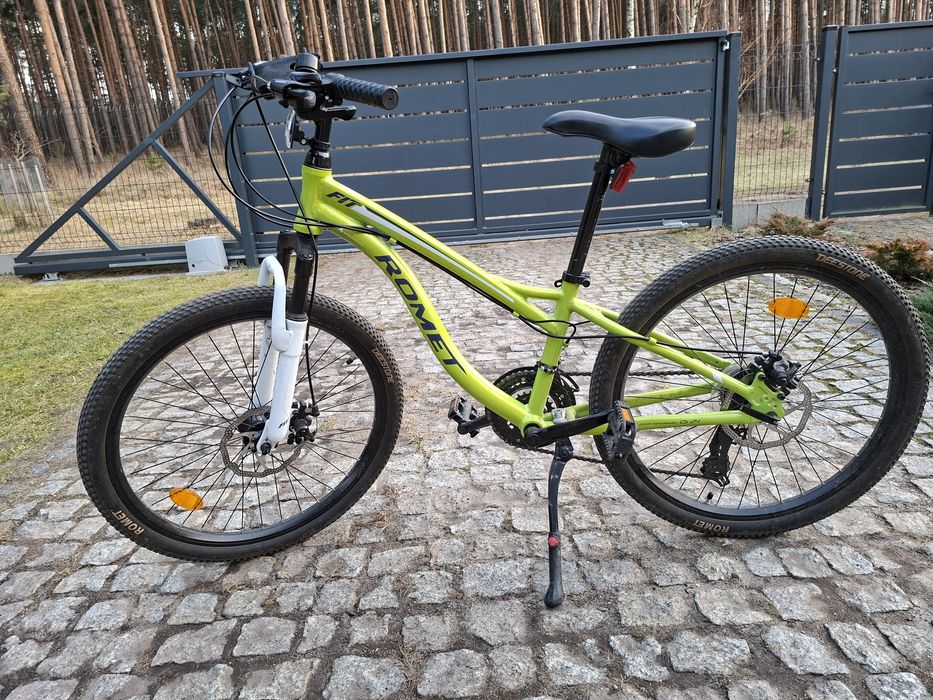 Rower MTB Romet Rambler 24 FIT dziecięcy dla dziecka 8-12 lat