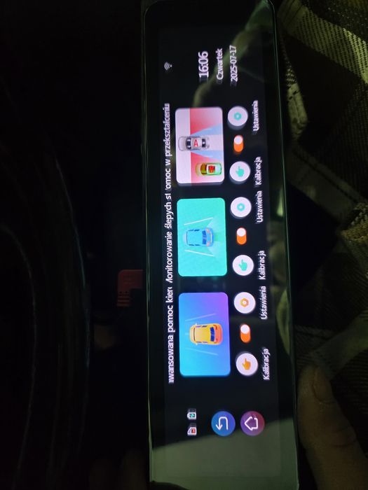 Wideo rejestrator lusterko 10 cali - 3 kamery