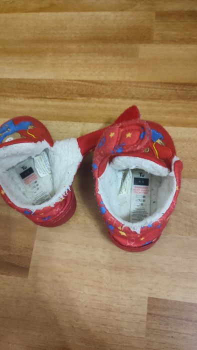Дитячі тапочки на липучках "Ведмедик Паддінгтон" від TU 20 р. унісекс