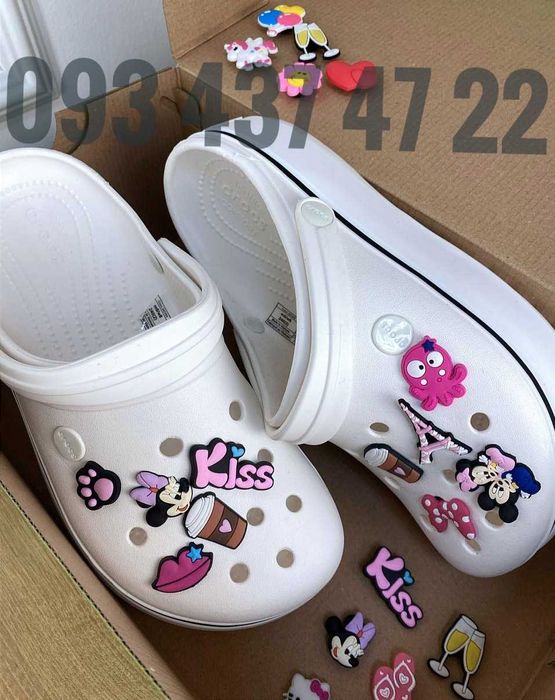 Жіночі Крокси Сабо Crocs Crocband Platform на Платформі Crocs Crocs