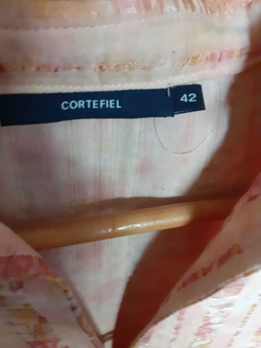 Casaquinho em tecido de algodao