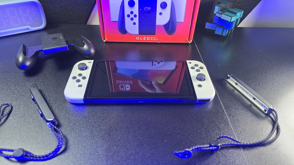 Nintendo Switch OLED como nova!