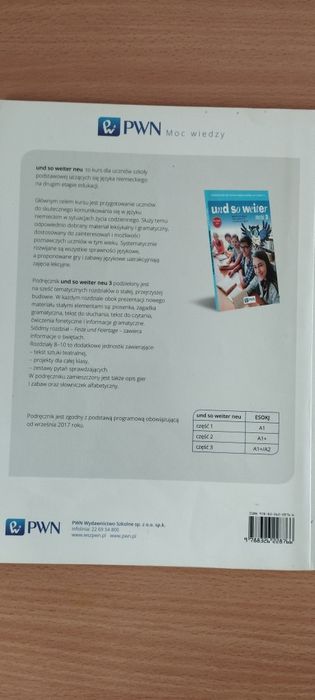 Und so weiter podręcznik do języka niemieckiego dla klasy 6