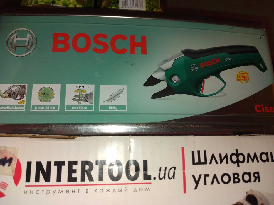 Секатор  акамуляторний Bosch