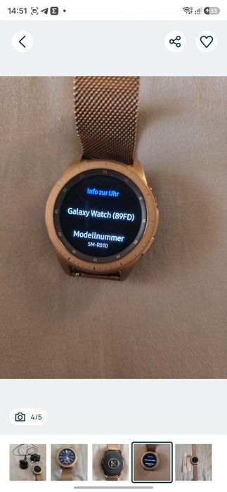 Продам смарт годинник Sansung watch galaxy 89 fd .