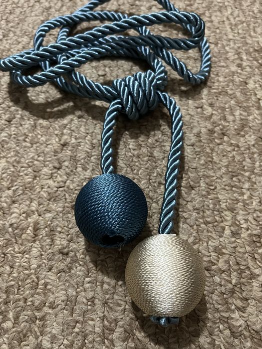 Prendedores para cortinas – 4 unidades (2 pares) – decorativos