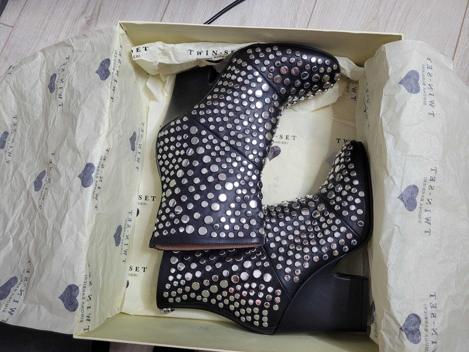 Kowbojki twinset vero cuoio 37