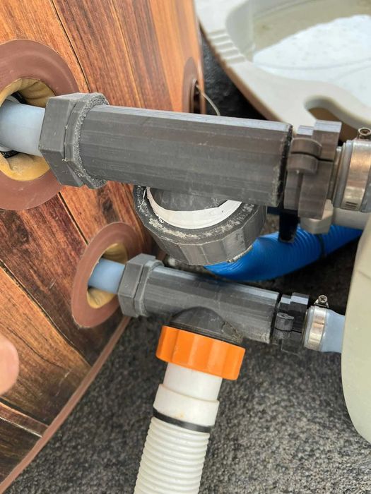 Trojnik do jacuzzi Layz spa. komplet