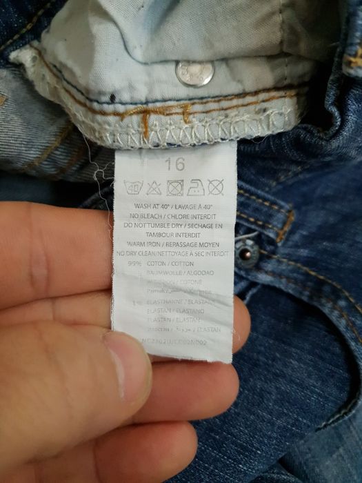 Spodnie jeansowe Levis 511 Slim rozmiar 16 XS S
