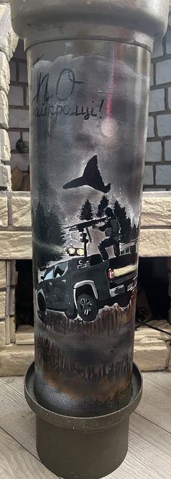 Тубус розписаний вручну