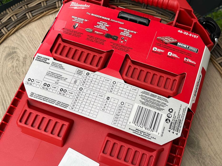 MILWAUKEE BITY 90 czesci Pack Out kufer