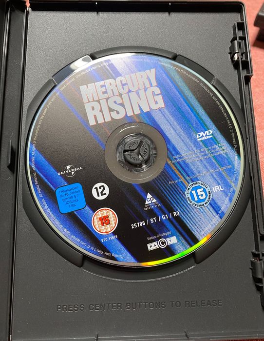 DVD “Nome de Código: Mercúrio”