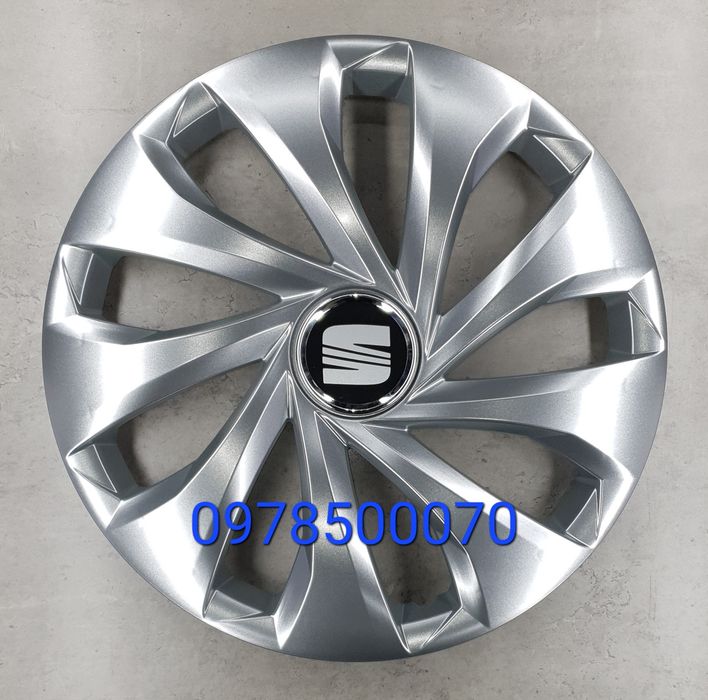 Ковпаки Seat Ibiza Altea Leon Alhambra Тoledo Ateca Колпаки Сіат