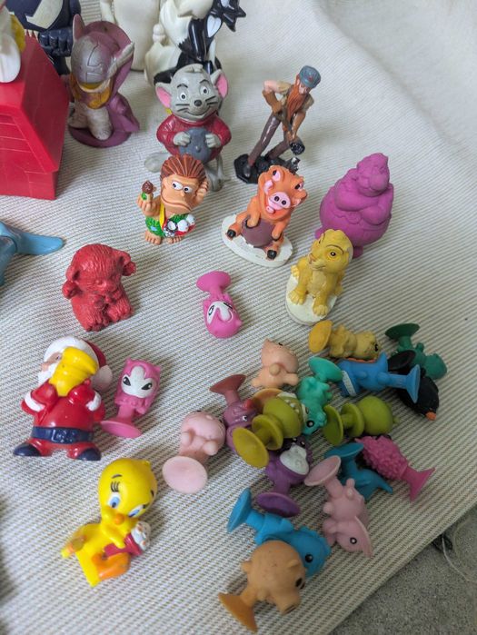 Conjunto Brinquedos Figurinas Coleção Colecionadores Snoopy Rei Leão Nemo
