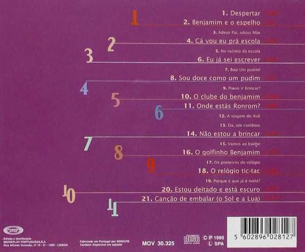 Bom Dia Benjamim!  *Prenda Natal* Livro + CD + Cassete SELADOS
