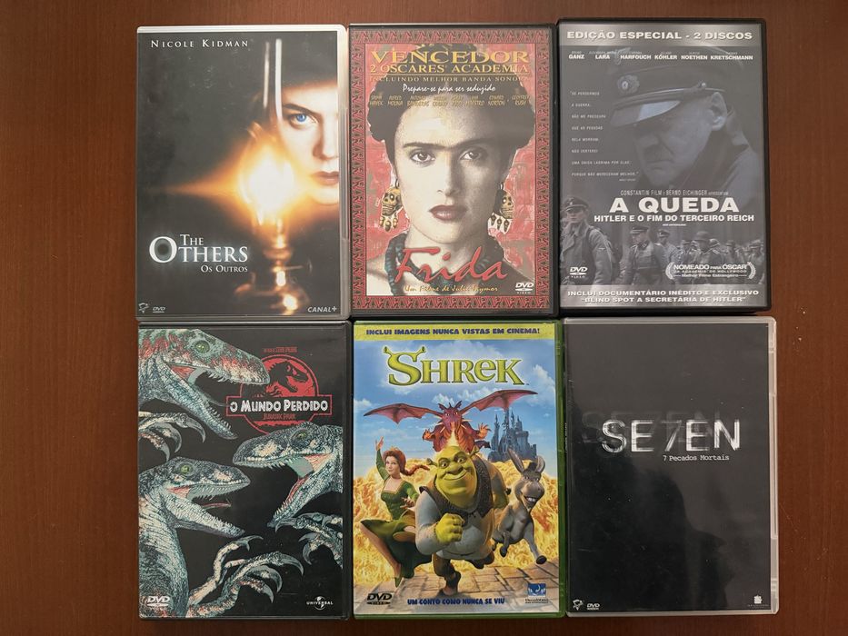 Filmes em DVD em bom estado