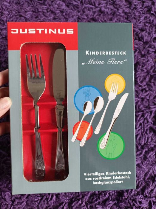 Детские столовые приборы Justinus
