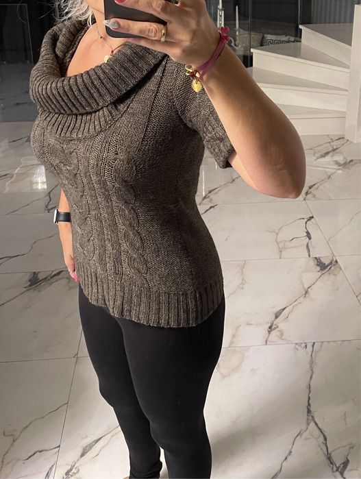 Sweter połgolf MIKOS