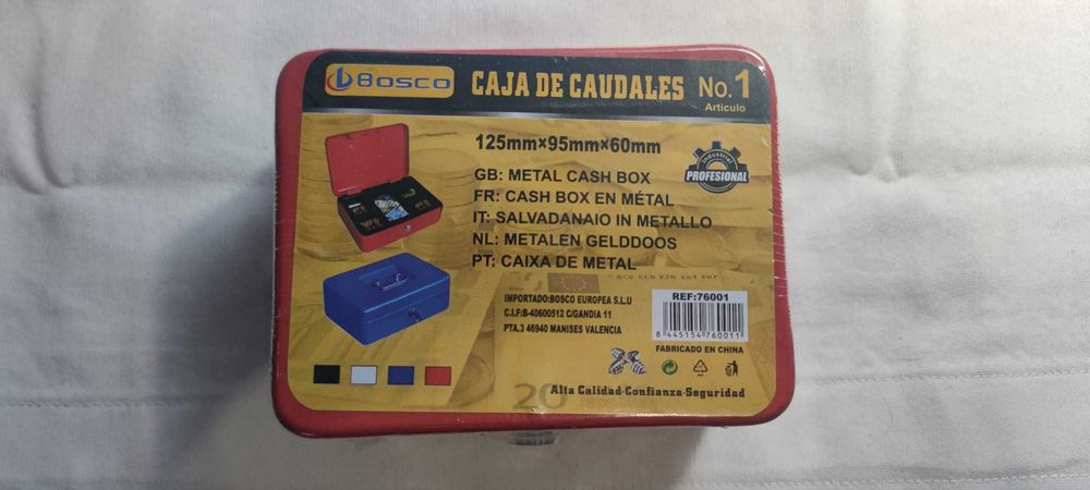 Caixa de Metal / Cofre Bosco No. 1 – Nova