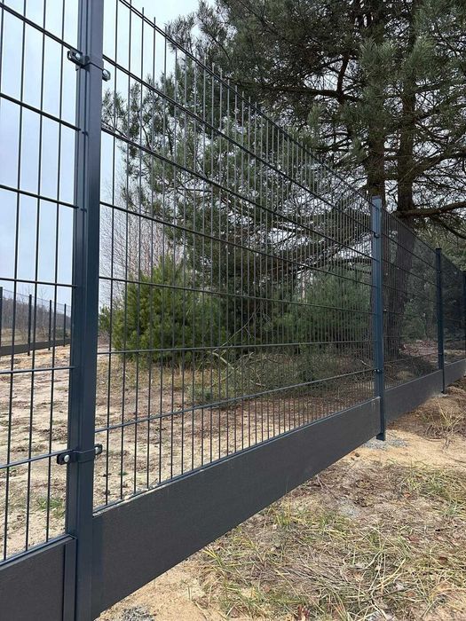 TANIO Ogrodzenia Panelowe Panele 3d Ogrodzenie KOMPLETNE Transport