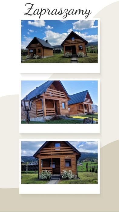 WYNAJMĘ Domki Drewniane Całoroczne:ANDRZEJKI,Ferie,Wakacje,Urodziny:)