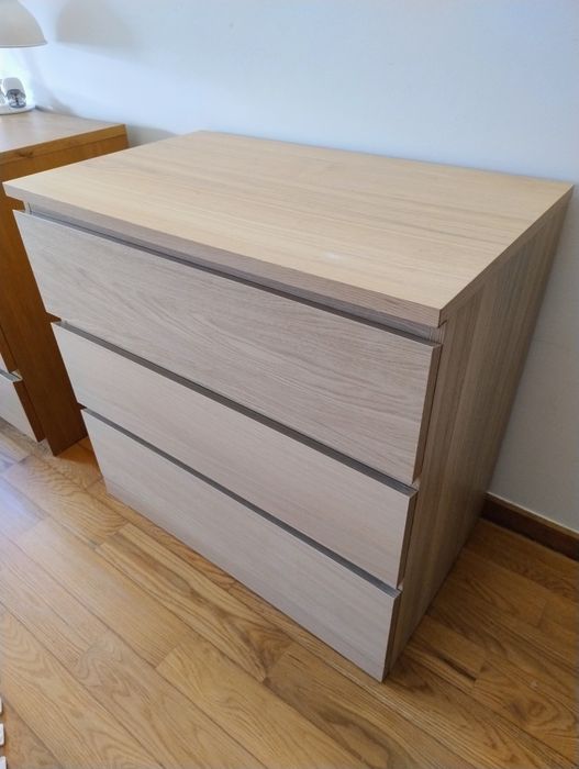Comoda 3 gavetas Malm IKEA