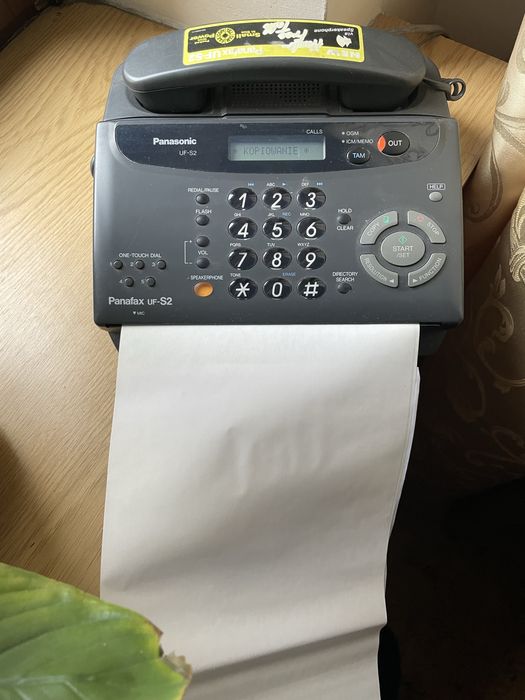 Panafax UF-S2 telefon z funkcją faxu