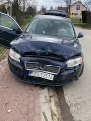 Volvo S80 uszkodzony
