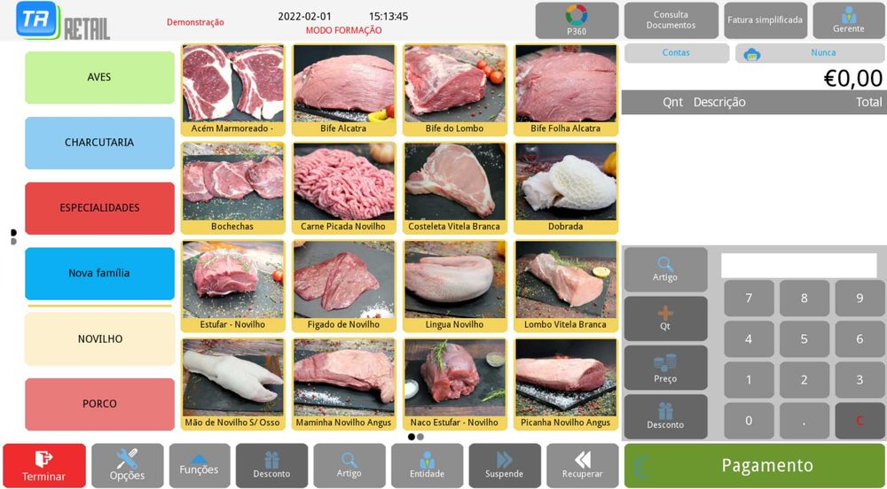 Software Certificado Finanças Talhos e Pexarias