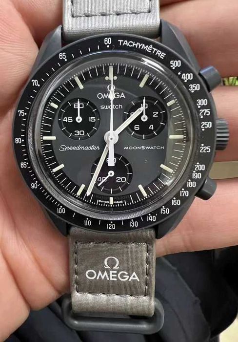 Swatch x O.mega- Bioceramic Moonswatch Mission to Mercury SO33A100