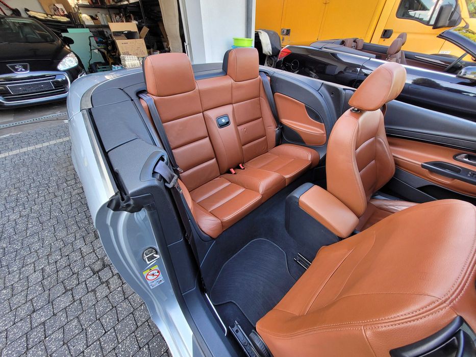 VW Eos 1,4TSI klimatronik NAVI elektryka brązowe skóry panorama 129tys