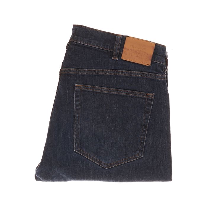 Spodnie Gant Straight W34 L30 Męskie Indigo Casual Stretch Jeans