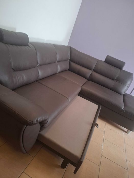 Narożnik z funkcją spania