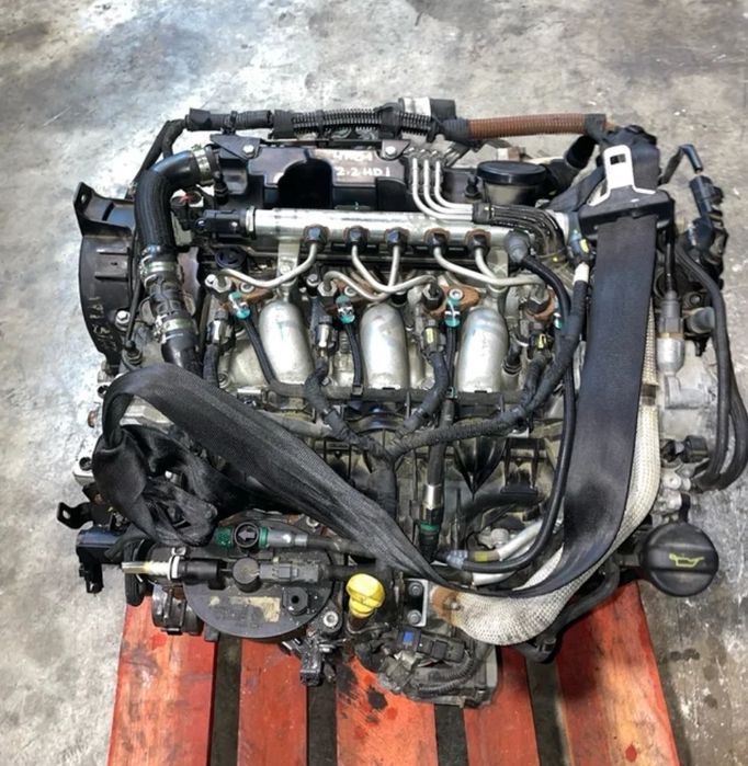 Мотор Двигун Peugeot 407 607 807 Citroen С5 С8 2.2 HDI PSA4H01 4H01