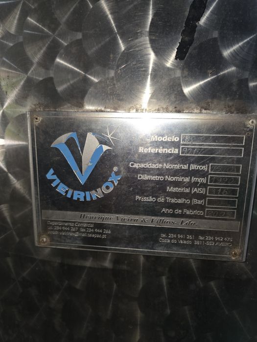 Depositos de Inox 7.500l