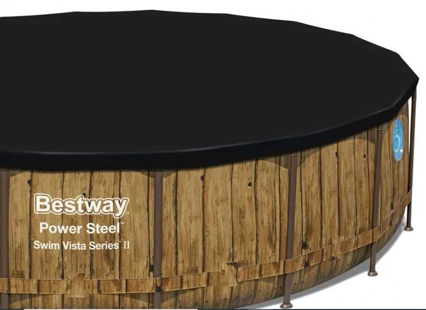 Basen stelażowy 488x122 cm Bestway Swim Vista Series II zestaw 12w1