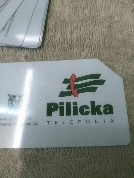 Karty telefoniczne Pilicka Telefonia areszt śledczy Piotrków trybunals