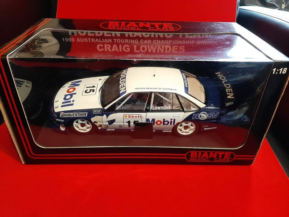 1:18 Biante -Holden VR Commodore #15 Craig Lowndes ATCC Winner
