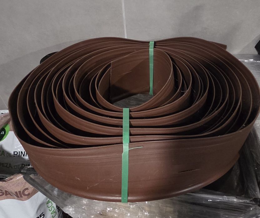 Delimitador de espaços em jardim.