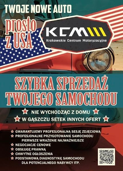 Import samochodów z USA, sprzedaż Twojego auta