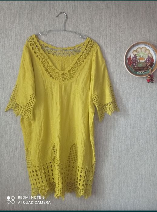 Пляжні туніки різнокольорові