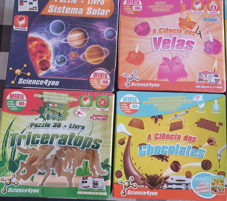 Brinquedos Educativos Science4you