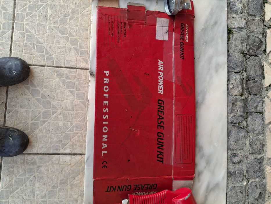 Bomba de Massa Pneumática e Manual - Profissional