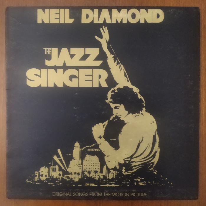 Neil Diamond vinyl record "The Jazz Singer".
