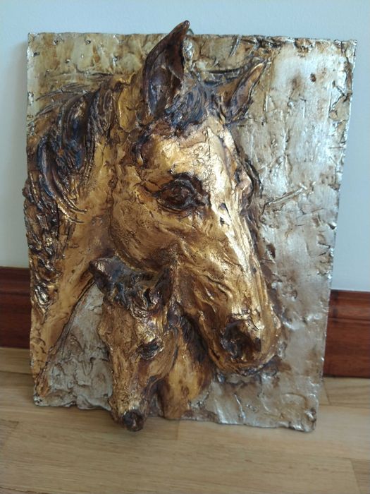 2 Quadros - Cavalo e Músico