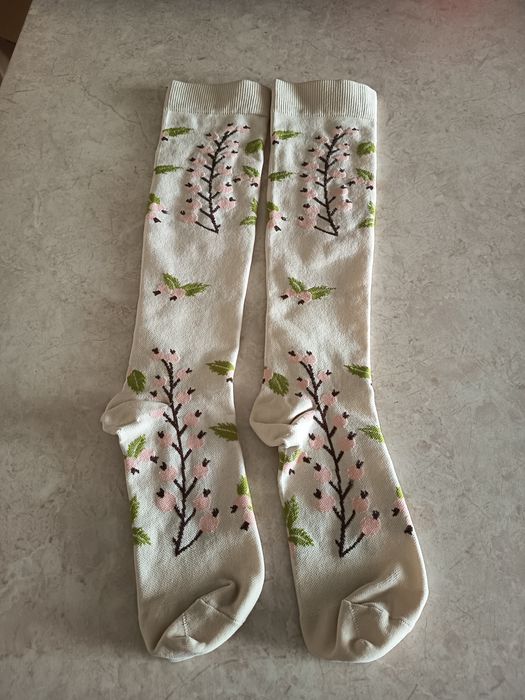 Nowe skarpety kompresyjne uciskowe damskie L xl