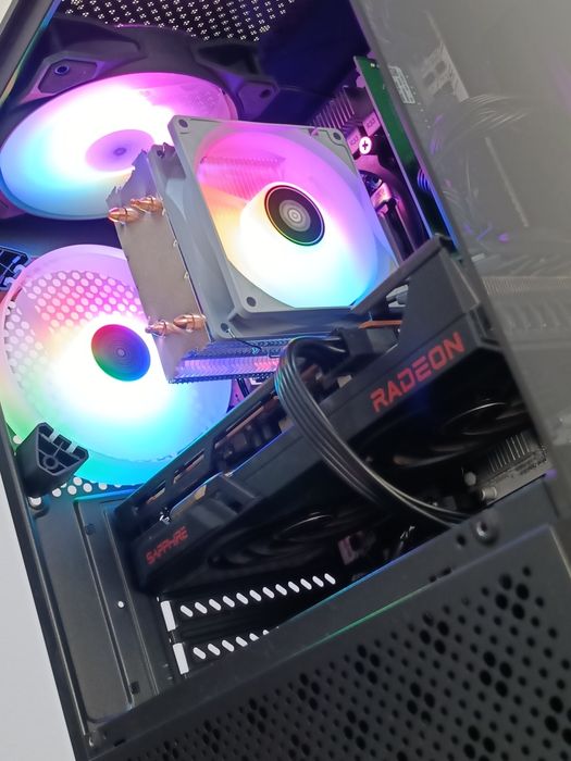 PC Gaming RX 6600 8GB | 16GB RAM | NVMe + SSD | Pronto a Jogar